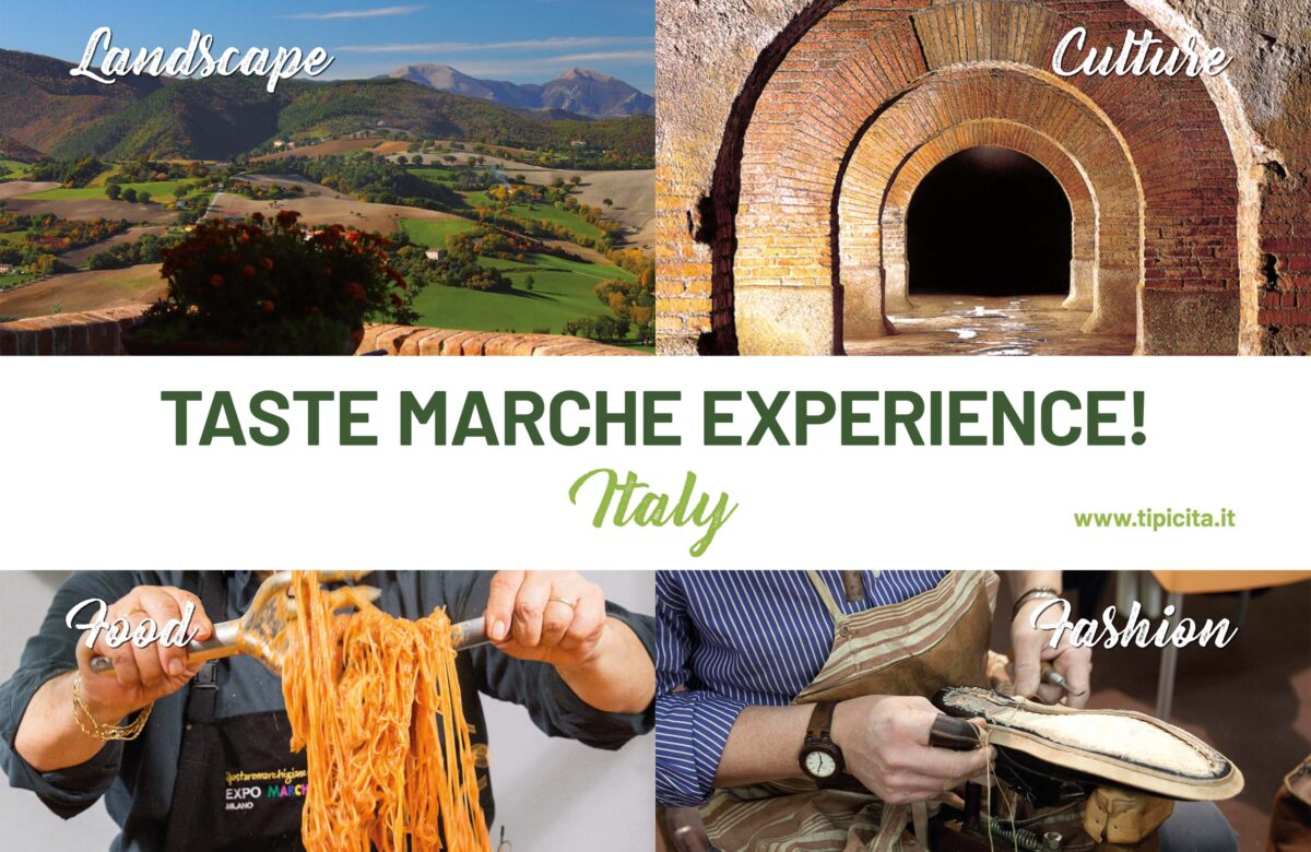 Tipicità ambasciatore del Marche Style nel paese delle aquile